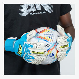 Guantes de portero de fútbol Agarre de grado profesional: látex alemán de 4mm garantiza fútbol al por mayor personalizado de alta calidad - Product Image 2