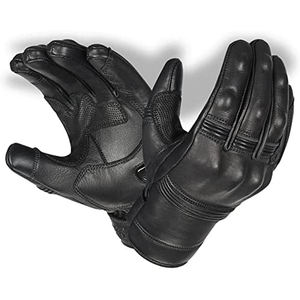 Nouvelles gants de moto respirants à doigts entiers pour la course, compatibles écran tactile, antidérapants, imperméables, en cuir de haute qualité, unisexe, avec fermeture auto-agrippante - Product Image 4