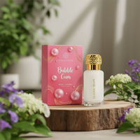 Parfum liquide unisexe de luxe 12ml France Dubaï, senteur florale fruitée, longue tenue, concentré, Musc Tahara Bubble Gum, fragrance corporelle