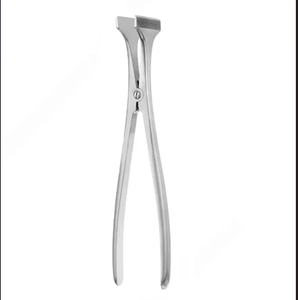 Stainless Steel Hennig Cast Forceps MD-225 CE Certified Class II Reusable Instrument for Bone Fracture Management - Product Image 2