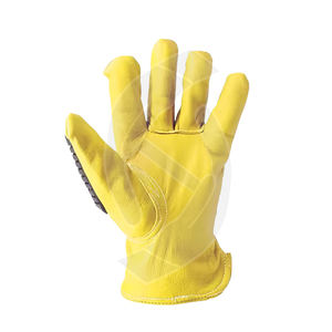 ถุงมือป้องกันการกระแทกหนังวัวหนังแกะทนทานออกแบบได้ตามต้องการ - Product Image 5