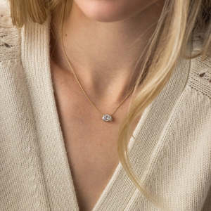 จี้เพชรโมอิสรูปวงรี VVS1สไตล์ที่สง่างามและมีเอกลักษณ์โดดเด่น - Product Image 5