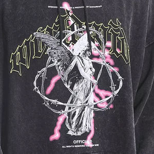 Última llegada Sudaderas con capucha de lavado ácido para hombres 100% algodón Streetwear Precio al por mayor para invierno para adultos - Product Image 6