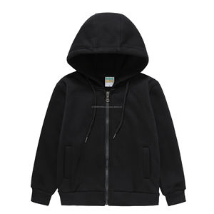 Sudadera con Capucha Unisex de Alta Calidad, Personalizable, con Cremallera Completa, de Algodón y Felpa, Gruesa, Abrigada para Invierno - Product Image 4