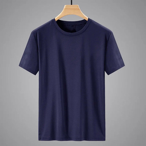 Haute qualité 100% coton 200 grammes poids goutte épaule surdimensionné grande taille hommes T-Shirt Logo personnalisé conception simple en gros - Product Image 5