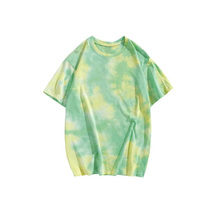Camiseta de gran tamaño informal con estampado teñido de corbata para hombre de alta calidad con mangas cortas a la venta a precios baratos - Product Image 6