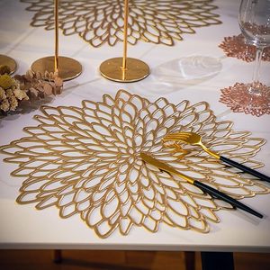 Latest Classic Metal Gold Solid Colour Beaded <b>Table</b> <b>Coaster</b> for Wedding Birthday Parties or Banquets Decoration - Product Image 4