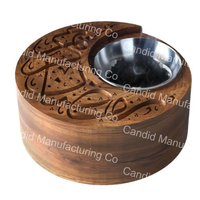 Juego de bandejas de nácar indio con quemador de incienso Oud y joyero Bakhoor Benzoin y perfumado de fresa