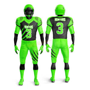 Uniformes de football américain de jogging et d'entraînement Vente en gros uniformes de football américain de sublimation de couleur personnalisée - Product Image 5