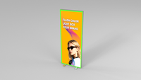 Boîte à lumière rectangulaire en aluminium, néon SEG, logo personnalisable, solution d'éclairage pour exposition et fête, RVB, directement de l'usine