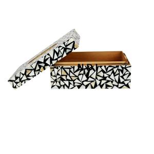 กล่องใส่กระดาษทิชชูสำหรับงานแต่งงานสุดสร้างสรรค์ ตกแต่งด้วยมุก สำหรับวางบนโต๊ะ - Product Image 5