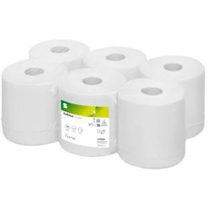 2-Ply Washable Recycled Paper Towel Roll 20cm X 138m Bright White 6 Rolls/Pack for Kitchen Use - Product Image 1