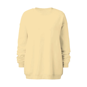 Premium Quality 100% Cotton Fleece <b>Women's</b> Oversize <b>Sweatshirt</b> Mock Neck Loose Fit Fully Customizable Streetwear Top <b>for</b> Winter - Product Image 2