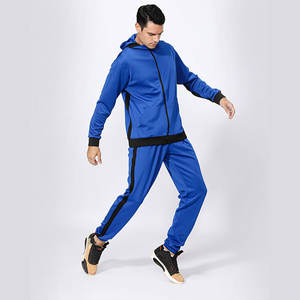 Venta al por mayor de secado rápido transpirable impreso deportes chándal para hombres Jogging Sudadera con capucha chaqueta pantalones para fútbol baloncesto cálido pista - Product Image 6