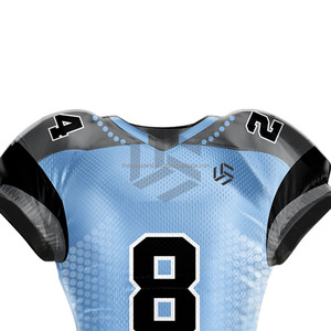 Uniformes de Fútbol Americano al por Mayor para Equipos, Sublimación para Adultos, Impresión en Silicona, Conjunto Juvenil, Camiseta de Fútbol Americano - Product Image 3