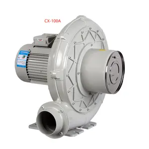 Ouguan 2pk Laag Geluidsniveau Groot Volume Middendruk Turbo Blower Voor Industriële Apparatuur (CX-100A)