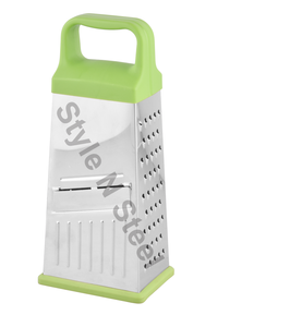 Utensilio de cocina de acero inoxidable Premium 5 en 1, rallador de verduras con mango, práctico rallador multiusos - Product Image 3