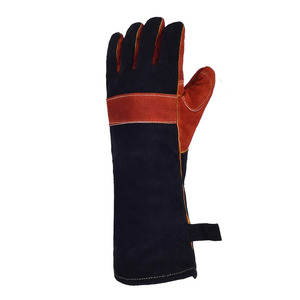 Gants de soudage de style unique à impact élevé de haute qualité Protection des mains et des bras de marque privée Conception de vente chaude - Product Image 2
