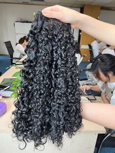 Meilleurs cheveux frisés vietnamiens et birmans bruts du vendeur de cheveux humains Remy super doublement étirés vente en gros - Product Image 2