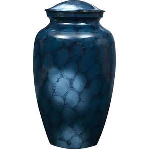 Urnes de crémation faites à la main de la meilleure qualité au prix de gros Urne de crémation en métal pour les cendres humaines et les fournitures funéraires pour l'exportation - Product Image 3