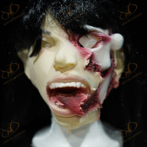 Halloween bên cosplay đẫm máu kinh tởm khuôn mặt đáng sợ Khủng Bố mặt nạ - Product Image 2