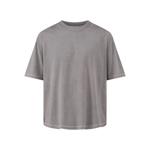 เสื้อยืดคอกลมผู้ชายคุณภาพพรีเมียม ผ้าฝ้าย 100% เป็นมิตรกับสิ่งแวดล้อม แห้งเร็ว ระบายอากาศได้ดี แขนสั้น ผลิตจากผ้าเจอร์ซีย์ - Product Image 3