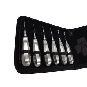Ensemble d'ascenseur ailé 6 taille 1 6mm Instruments de luxation dentaire vétérinaire en acier inoxydable de qualité chirurgicale autoclavable manuel CE - Product Image 4