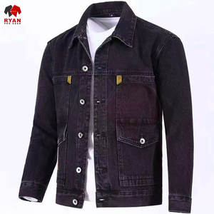 Veste en jean pour homme, vêtements décontractés, tissu respirant, conception personnalisée, services OEM et ODM, vente en gros - Product Image 1