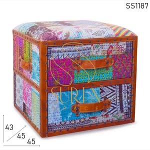 Latest Designer Unique Commercial Other Design Indian Handmade <b>Box</b> Furniture Trunk Style <b>Mail</b> Packing SS3000 - Product Image 3