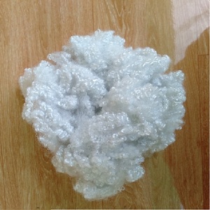 Vikohasan <span class=keywords><strong>7D</strong></span> HCS Trắng II nhà sản xuất tái chế <span class=keywords><strong>Polyester</strong></span> STAPLE sợi Grs chứng nhận tổng hợp siliconized rỗng liên hợp - Product Image 1