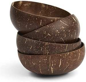 Tazones de Papel de Coco Natural Desechables para Servir Smoothies, Platos Veganos, Bocadillos para Bodas y Campamentos - Product Image 6