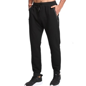 Pantalon de survêtement léger en molleton de coton pour homme Jooger – Design uni personnalisé, tenue de fitness, taille mi-haute, style décontracté, séchage rapide, cordon de serrage - Product Image 2