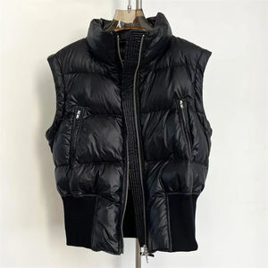 Doudoune hiver 2025 pour femmes | Manches détachables et bouffantes à capuche | Col en fourrure de renard épais manteau chaud en duvet de canard - Product Image 6