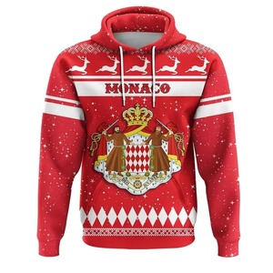 Sweat à capuche pour homme de Noël, confortable et tendance, 100% polyester, Noël avec logo personnalisé, faible MOQ - Product Image 5