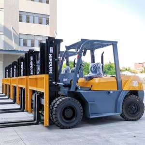 Hifoune 5-8 Ton Diesel Japanse Motor Zijverschuiving Vorkheftrucks - Product Image 4