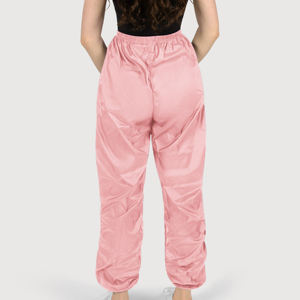 Haute qualité personnalisé femmes pantalons en soie nouvelle tendance élastique respirant vêtements d'échauffement pour l'été mi-taille plat avant-taille XL - Product Image 6