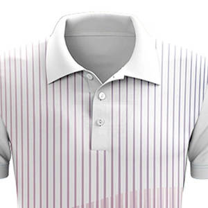 Chemises de golf unies pour hommes 2026 en tissu respirant sublimé polyester/coton, écologiques, prix de gros, fabriquées au Pakistan - Product Image 5