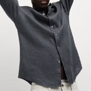 Camisa abotonada para hombre de estilo único, calidad superior, ligera, superventas, el mejor diseño, camisa abotonada para hombre con mangas completas - Product Image 6