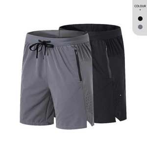 2025 nouvelle vente en gros usine été basket-ball élastique ceinture Nylon Spandex maille Shorts hommes Shorts athlétiques - Product Image 4