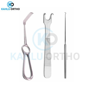 KAHLU ORTHOPEDIC-Juegos de cirugía plástica de 19 piezas, instrumentos quirúrgicos manuales reutilizables de acero inoxidable - Product Image 3