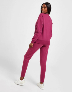 2024 nouveauté femmes sweat à capuche uni et pantalons de survêtement ensemble hiver survêtements respirant léger deux pièces ensemble - Product Image 2