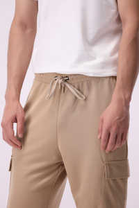 Mejor proveedor Cantidad a granel Hecho de fábrica Hombres Joggers Pantalones Material de alta calidad Hecho Hombres Joggers Pantalón Color sólido Multi bolsillo - Product Image 5