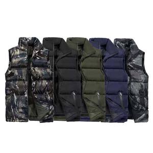 Veste matelassée en toile enduite pour homme, style tendance 2024, vente en gros, hiver, imperméable, à capuche, avec logo imprimé - Product Image 6