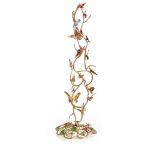 Mariposas coloridas acento sala de estar hogar Oficina Interior decorativo aleteo de mariposas acento escultura mejor precio - Product Image 6
