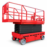 Plateforme élévatrice mobile industrielle de haute qualité, fiable, électrique, hydraulique, entièrement automotrice, à ciseaux