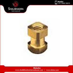 Tuercas de acabado pulido con inserto giratorio de latón personalizable de grado superior con producción de etiqueta privada - Product Image 6