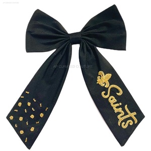 Elegantes lazos de cocodrilo personalizados, accesorios para el cabello hechos a mano, lazos con cuentas de vidrio de semilla India para niños y mujeres - Product Image 4