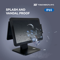 Fabricant chinois de terminaux de point de vente de bureau de panneau tactile de 15.6 pouces de fenêtres intelligentes Android