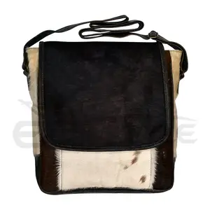 Bolsa mensageiro de couro para mulheres, bolsa mensageiro vertical vintage de cor marrom escuro, design personalizado, crossbody, para laptop