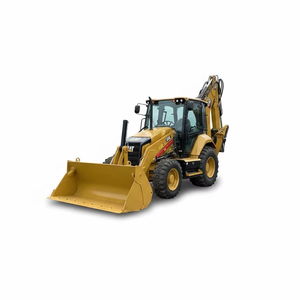 Retroexcavadora de Ruedas 4x4 Diésel de Alta Calidad Premium, Modelo 2023, Motor Caterpillar, Carga Nominal de 7 Toneladas, Entrega Rápida, Compacta - Product Image 1